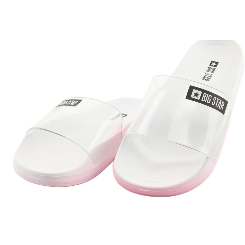 Sandale dama Big Star 274A258 alb negru