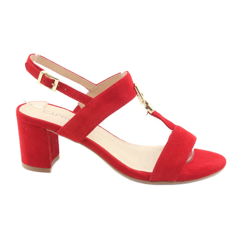 Sandale Red Caprice 28303 pe stâlp roșu