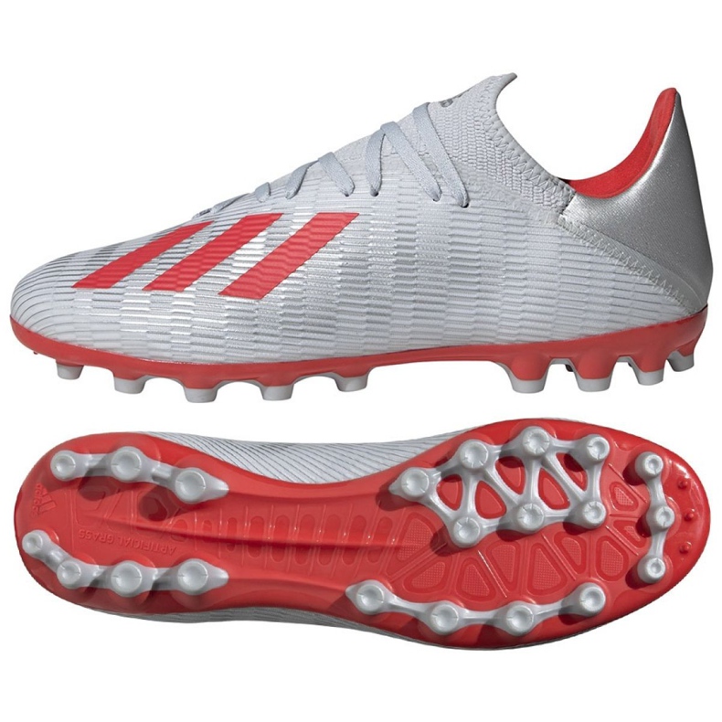 Ghete de fotbal Adidas X 19.3 Ag M F35336 multicolor argint