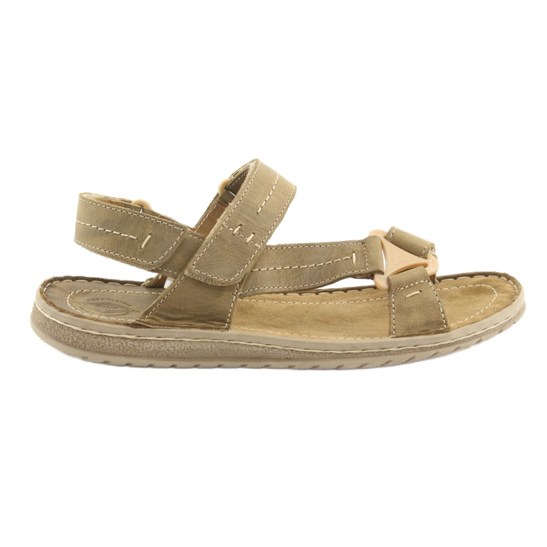 Sandale sport Velcro Riko 806 olive multicolor