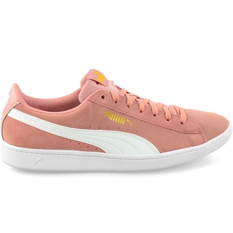 Încălțăminte Puma Vikky Peach Beige-Puma White W 362624 25 roz