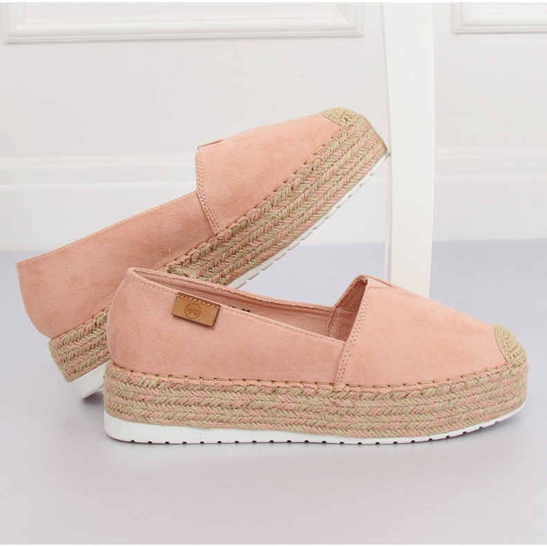 Espadrille pe roz-soled roz BL267 roz II-GAT