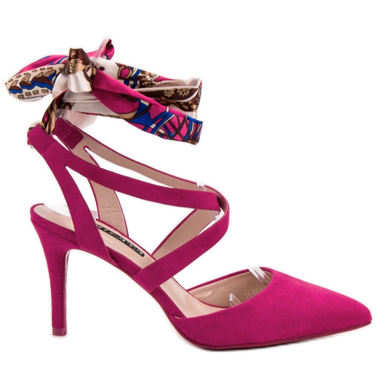 Milaya Stilete legate cu o panglică roz Milaya Stilete legate cu o panglică roz