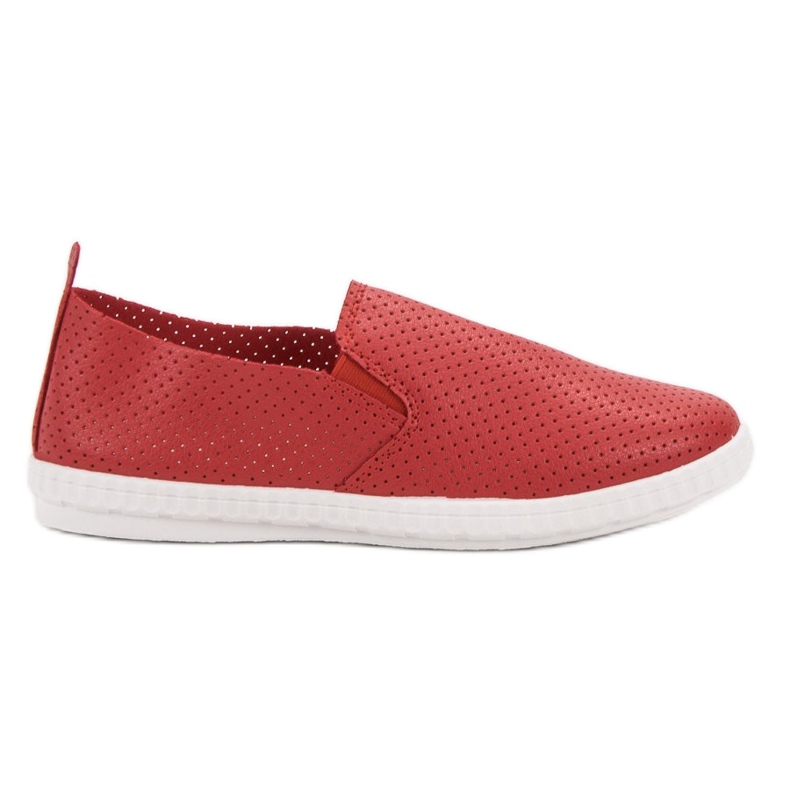 Renda Red Slipons roșu Renda Red Slipons roșu
