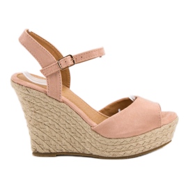 Sandale cu pulbere roz Sandale cu pulbere roz