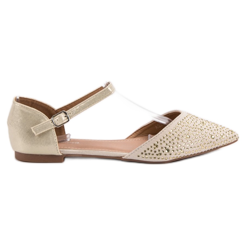 Primavera Ballerine fixate cu zirconiu cubic galben Primavera Ballerine fixate cu zirconiu cubic galben