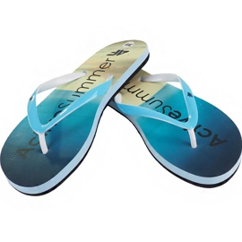 Papuci 4f W H4L19-KLD004 34S albastru deschis multicolor