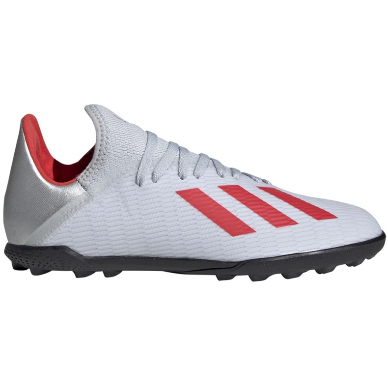 Ghete de fotbal Adidas X 19.3 Tf Jr F35358 alb alb
