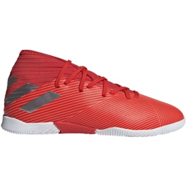 Încălțăminte de interior adidas Nemeziz 19.3 In Jr F99945 roșu roșu