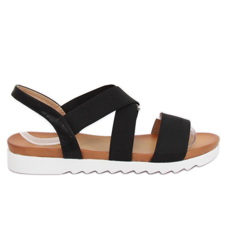 Sandale dama negre P0P1268-16 Negre negru