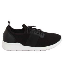 Negru 7771-Y Pantofi sport negri Negru 7771-Y Pantofi sport negri