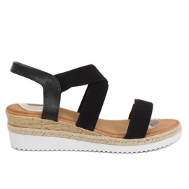 Sandale dama negre S81 Negre negru Sandale dama negre S81 Negre negru