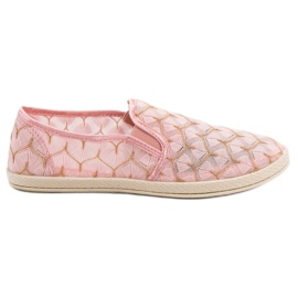 Lace VICES Slipons roz