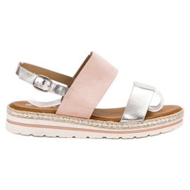 SHELOVET Sandale confortabile roz SHELOVET Sandale confortabile roz
