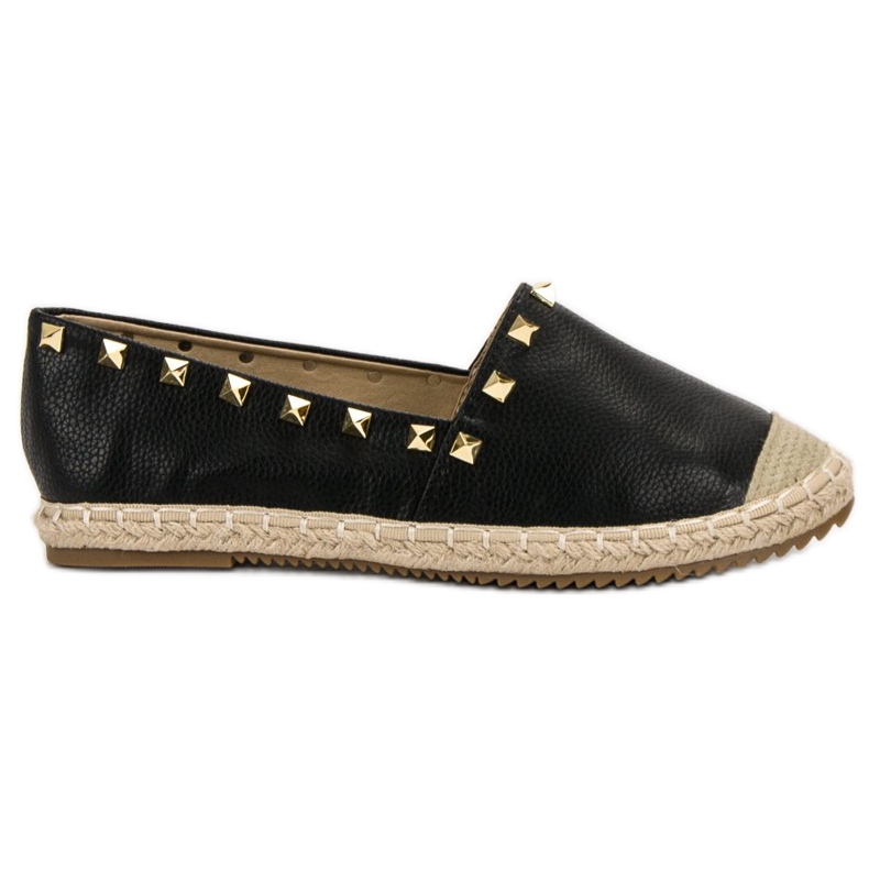 SDS Espadrile Rock negru SDS Espadrile Rock negru