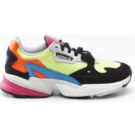 Adidas Falcon W 210 Multi Hi-Res Yellow Core Negru multicolor Adidas Falcon W 210 Multi Hi-Res Yellow Core Negru multicolor