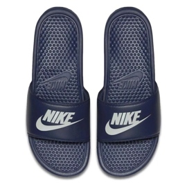 Papuci Nike Imbracaminte Benassi Jdi M 343880-403 alb bleumarin