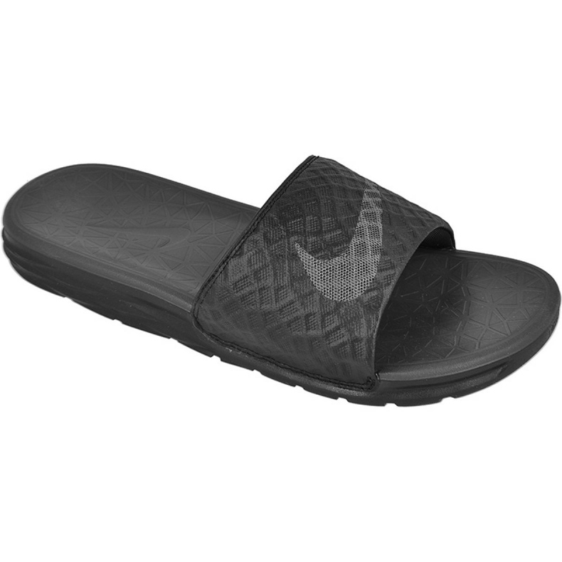Papuci Nike Sportswear Solarsoft Benassi M 705474-091 negru