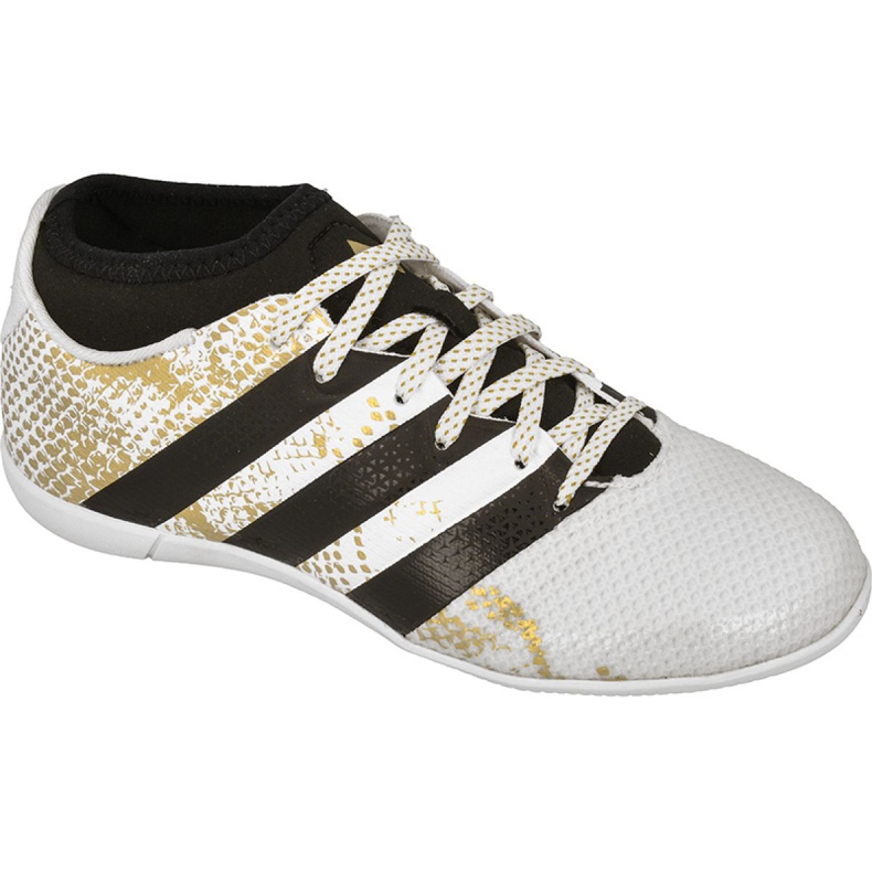 Încălțăminte de interior adidas Ace 16.3 Primemesh In Jr AQ3427 alb alb