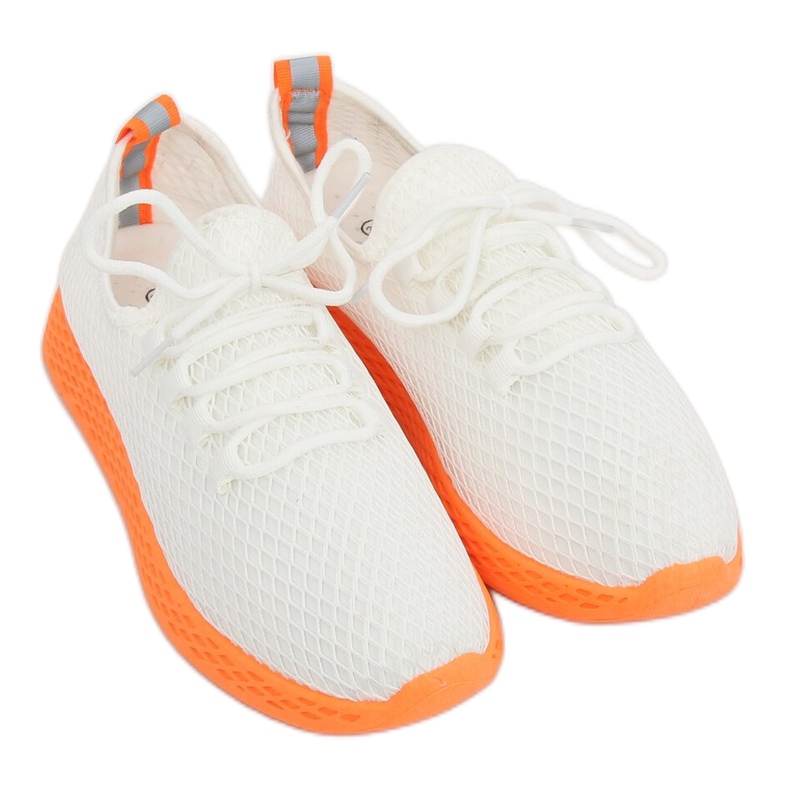 Pantofi sport portocaliu și alb NB283 Fluorescence Orange portocale