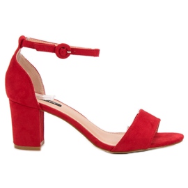Sandale elegante VICES roșu