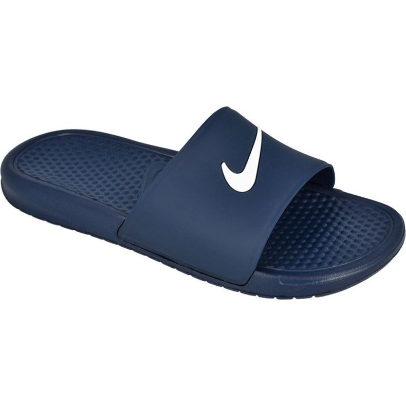 Papuci de casă Nike Sport Benassi Shower Slide M 819024-410 albastru marin