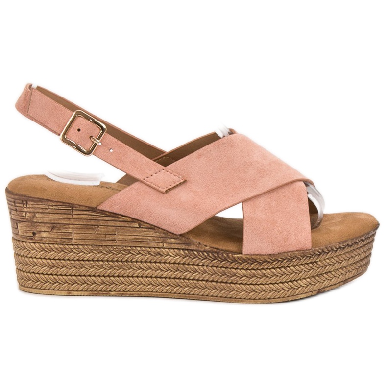 Primavera Sandale cu pulbere roz Primavera Sandale cu pulbere roz