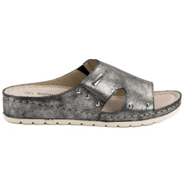 Goodin Flip-flops confortabile gri Goodin Flip-flops confortabile gri