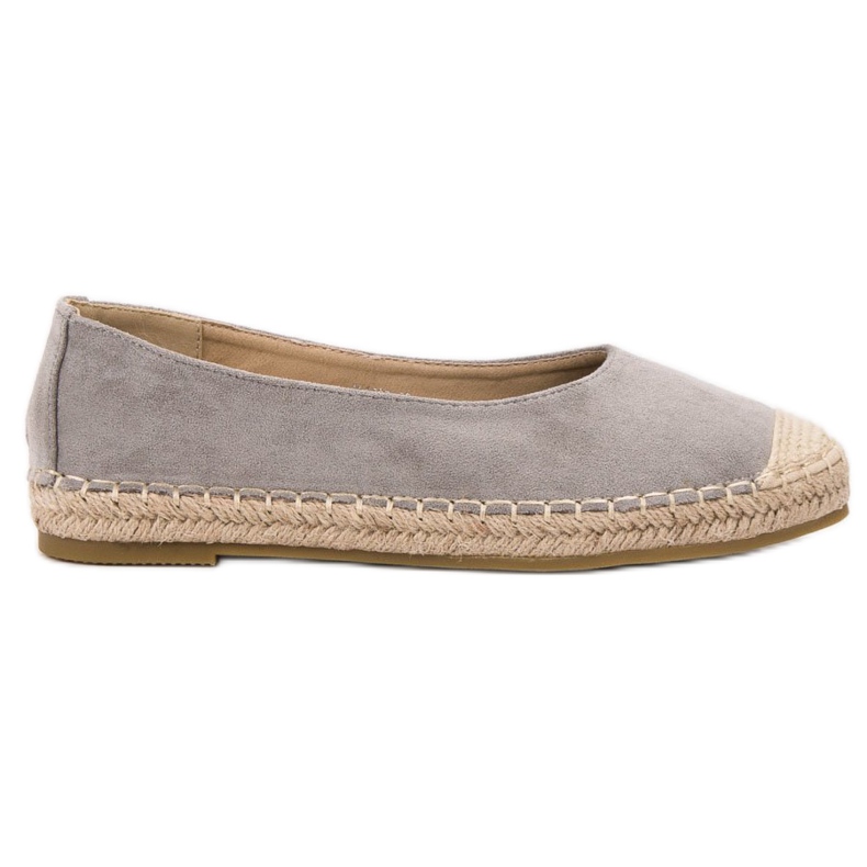 Marquiz Balerini din piele de căprioară gri