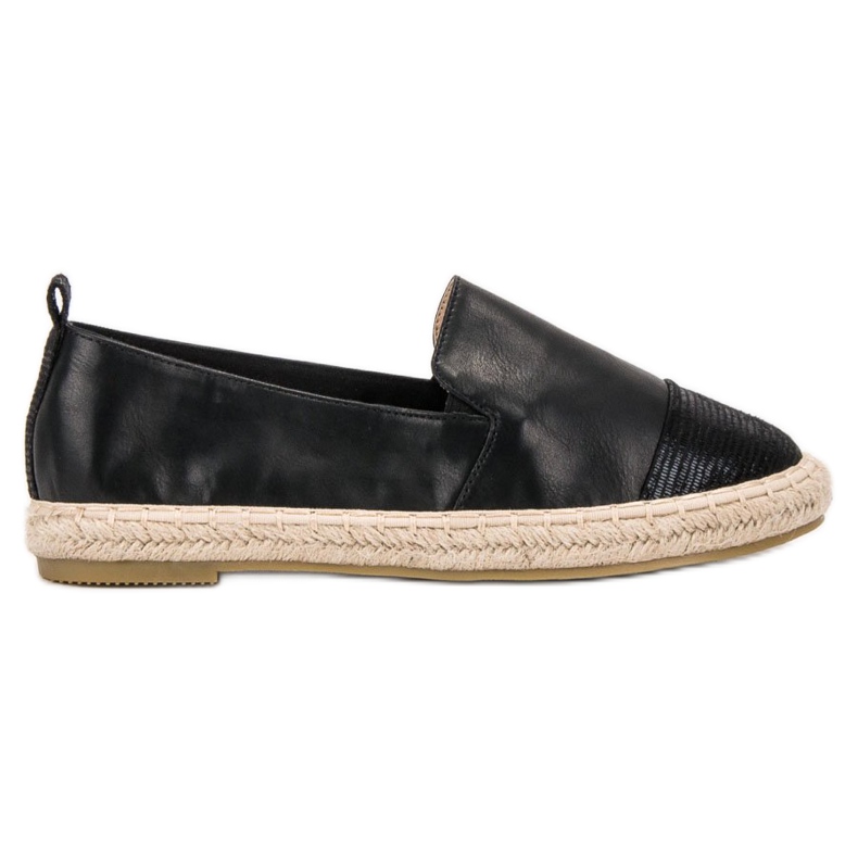 Bestelle Espadrile la modă negru