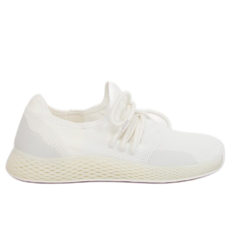 Pantofi sport albi B-6851 Alb