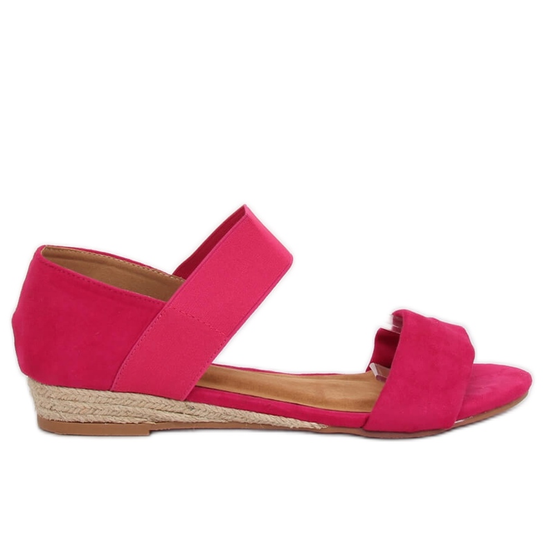 Sandale espadrile Fuchsia 9R71 Rose roz Sandale espadrile Fuchsia 9R71 Rose roz