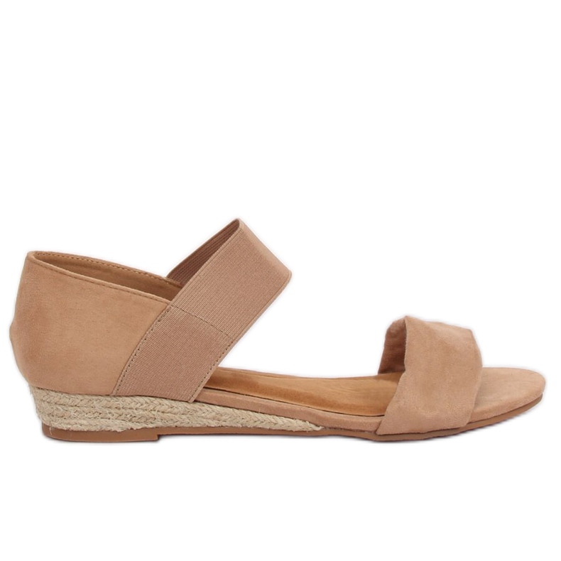 Sandale espadrile bej 9R71 Kaki