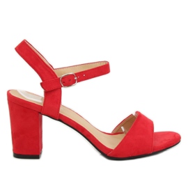 Sandale roșii pe stâlp FH-3M25 Roșu roşu