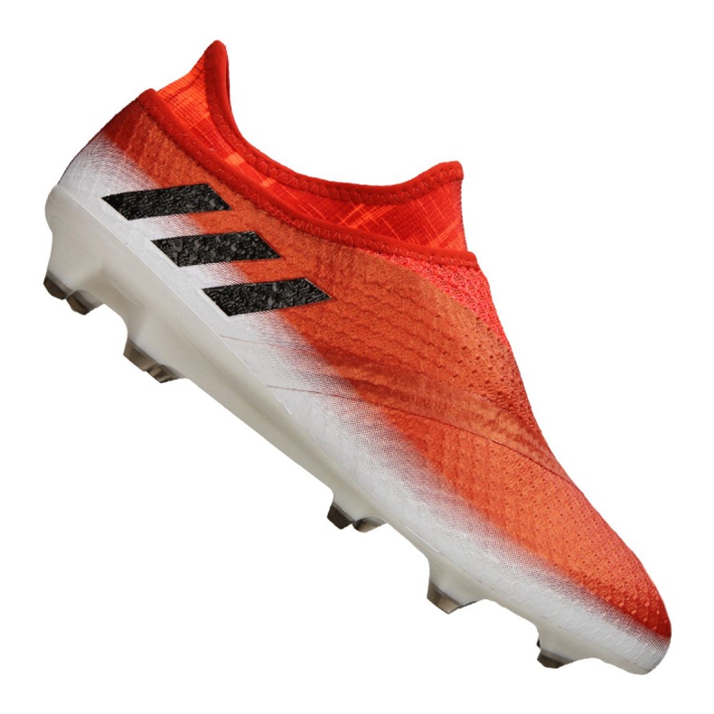 Ghete de fotbal Adidas Messi 16+ Pureagility Fg M BB1870 roșu roșu Ghete de fotbal Adidas Messi 16+ Pureagility Fg M BB1870 roșu roșu