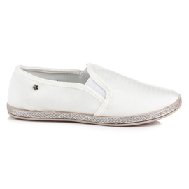 Balada Slip On Espadrilles alb