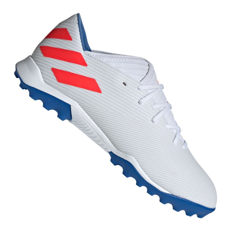 Ghete de fotbal Adidas Nemeziz Messi 19.3 Tf M F34430 alb alb