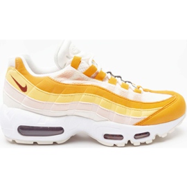 Nike Air Max 95 114 Piloți Ivory Lemn de foc Orange multicolor galben Nike Air Max 95 114 Piloți Ivory Lemn de foc Orange multicolor galben