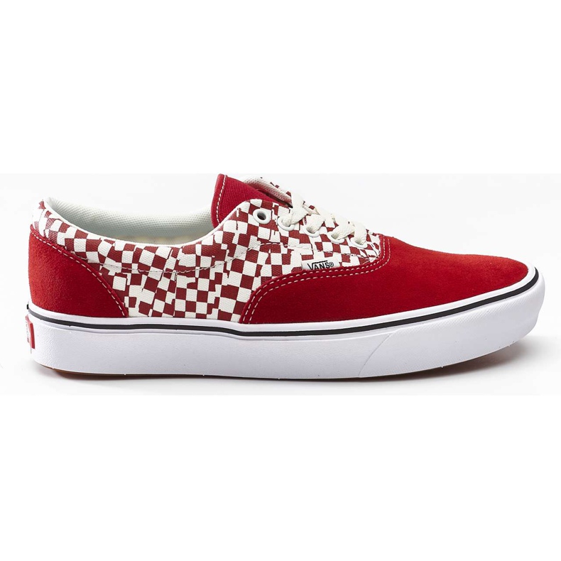 Vans Comfycush Era V9Z Tark Checkerboard Racing Red Adevărul Alb roșu