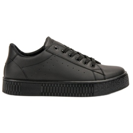 SHELOVET Încălțăminte sport cu șiret negru SHELOVET Încălțăminte sport cu șiret negru