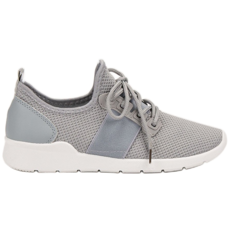 SHELOVET Pantofi sport de alunecare gri