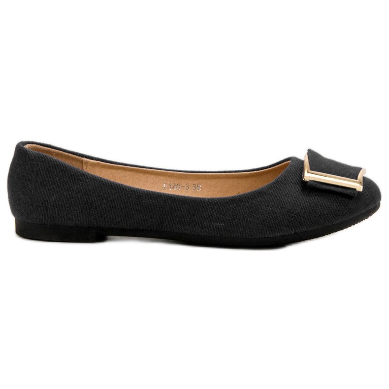 SHELOVET Balerini elegante negru