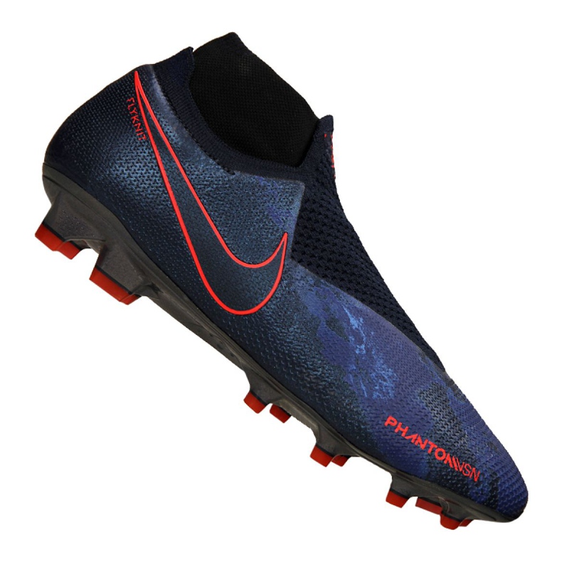 Pantofi de fotbal Nike Phantom Vsn Elite Df Fg M AO3262-440 albastru marin albastru marin