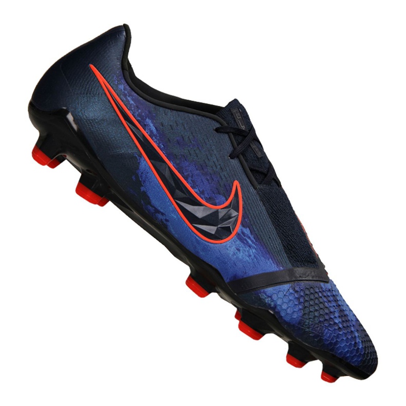 Pantofi de fotbal Nike Phantom Vnm Elite Fg M AO7540-440 multicolor negru
