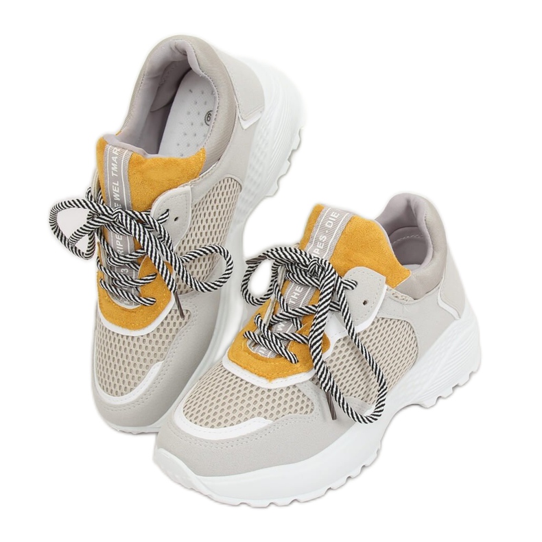 Gri BL170P Pantofi sport galbeni Gri BL170P Pantofi sport galbeni