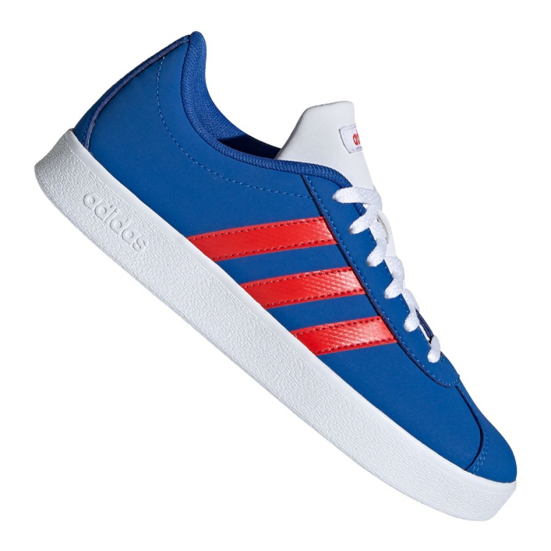Adidas Vl Court 2.0 Jr EE6902 albastru Adidas Vl Court 2.0 Jr EE6902 albastru