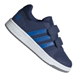 Pantofi Adidas Hoops 2.0 Cmf C Jr EE9000 albastru marin