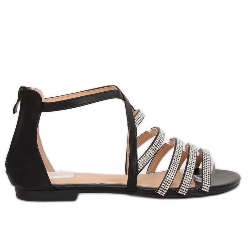 Sandale negre pentru femei LL6339 Negre negru