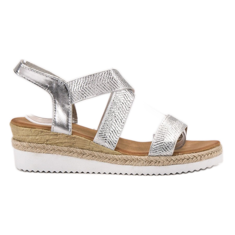 Bello Star Espadrile Slip On Sandals gri Bello Star Espadrile Slip On Sandals gri