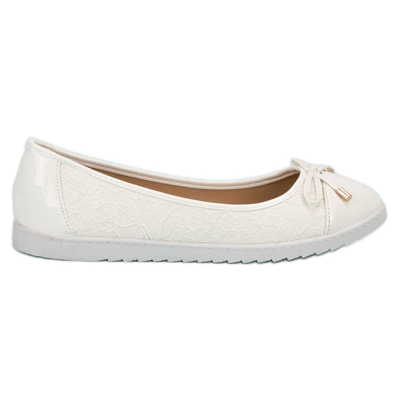 Super Me Balerine albe Super Me Balerine albe